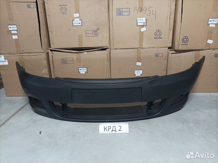 Бампер передний Skoda Octavia 2 А5 2004-2013