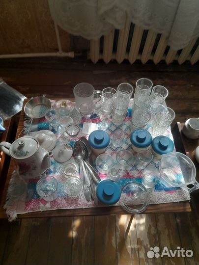 Хрусталь разная посуда