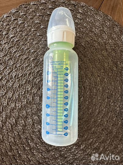Бутылочка dr browns с узким горлом и соска