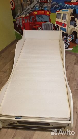 Детская кровать с от 3 лет с бортиками б/у