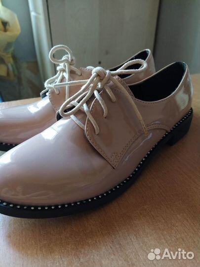 Ботиночки-туфли женские р.37.5-38 новые