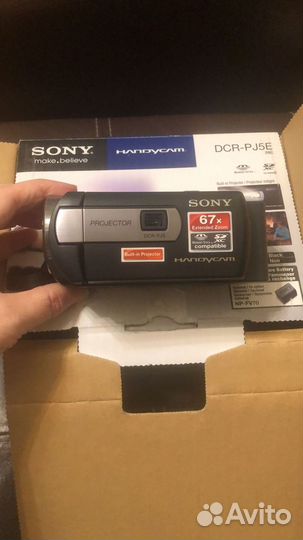 Видеокамера sony handycam dcr pj5e