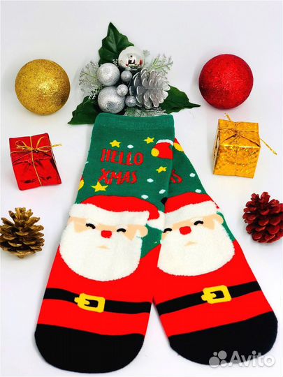 Носки новогодние
