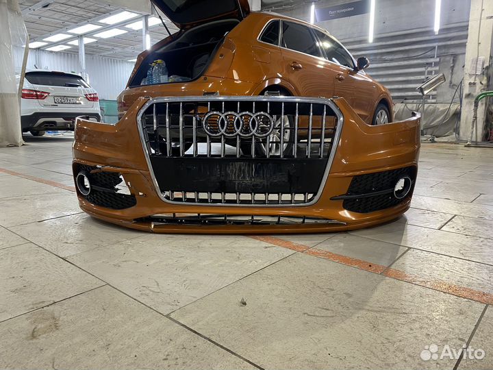 Audi Q3 бампер передний