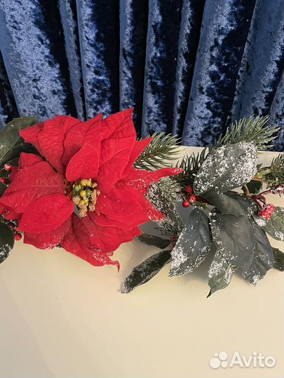 Гилянда хвойная новогоднее украшение