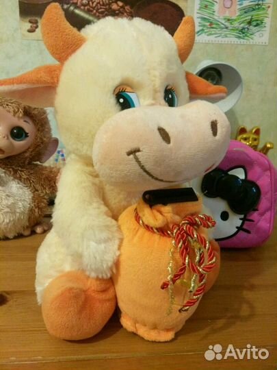 Коровка -копилка говорящая