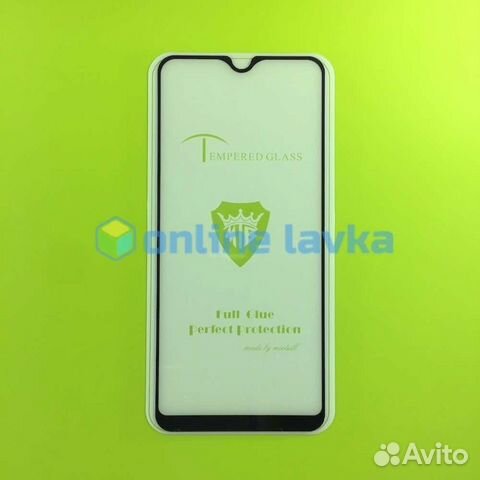 Защитное стекло для Samsung A20e 5D Black