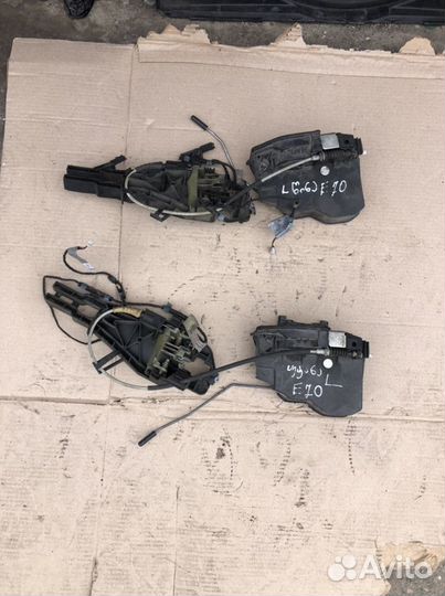 Замок центральный механизм на дверь BMW X5 E70