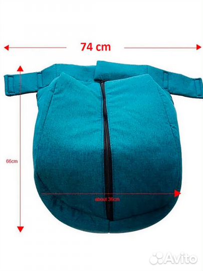 Накидка на ножки для коляски