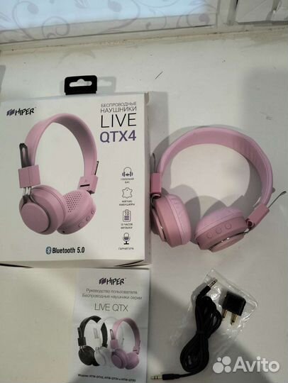 Беспроводные наушники новые