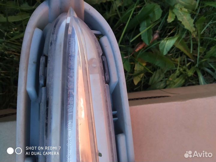 Противотуманка левая на хендай Солярис