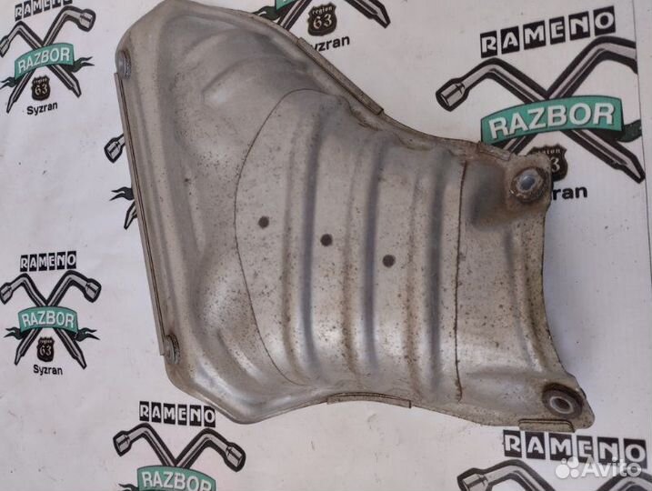 Защита выпускного коллектора Toyota Prius NHW20