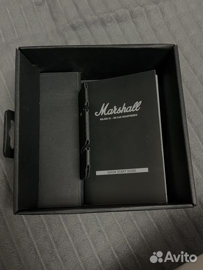 Наушники marshall major 4 черные