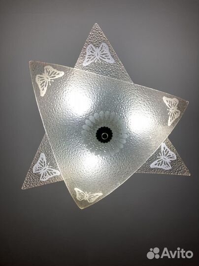 Люстра потолочная хрустальная