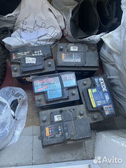 Аккумуляторы 60 ач бу