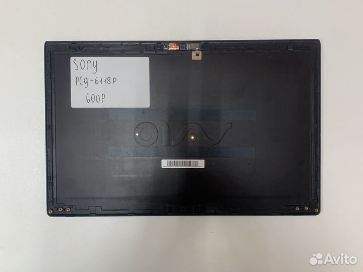 Крышка матрицы ноутбука sony pcg-6118p
