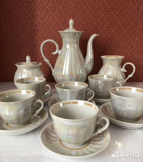 Чайно кофейный сервиз. СССР