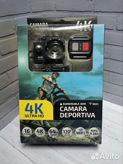 Экшн камера 4К новая в наличии несколько