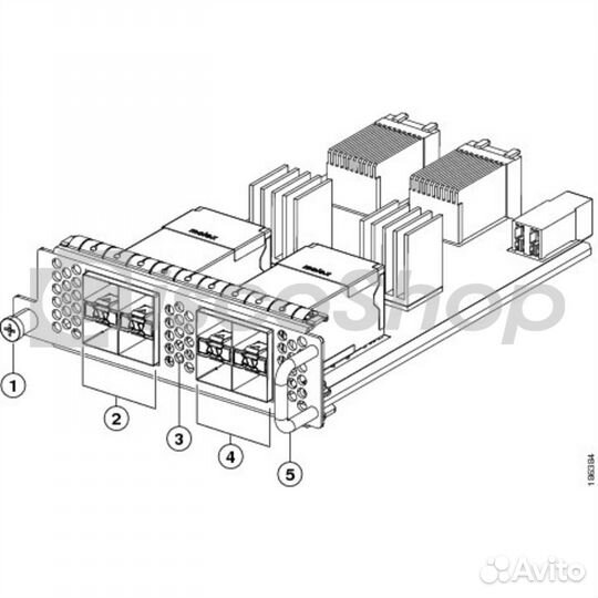 Модуль Cisco N5K-M1404