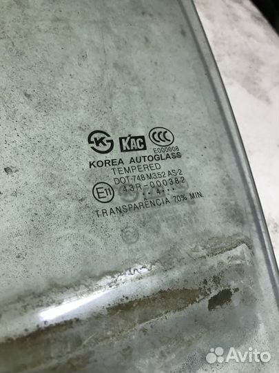 Стекло переднее левое Hyundai Sonata EF
