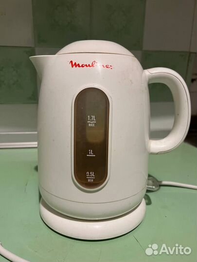 Чайник электрический moulinex 1,7 литра