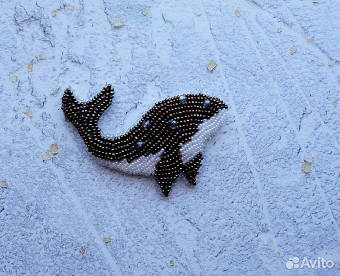 Броши из бисера