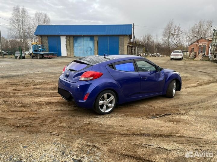 Hyundai Veloster 1.6 МТ, 2012, битый, 136 550 км