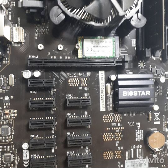 Biostar TB360-BTC Pro + i3-8100 + 4Gb