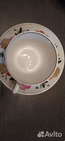 Чашка с блюдцем 