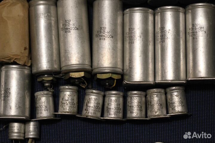 Раритетные конденсаторы 40 шт