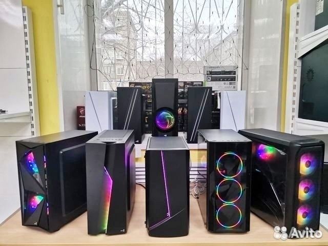 Игровые системные блоки в ассортименте
