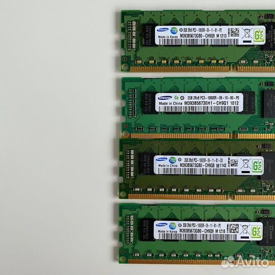Оперативная память ddr3 2gb (4x2)