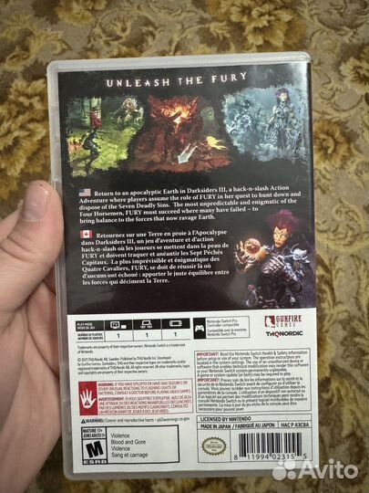 Darksiders 3 на Nintendo Switch