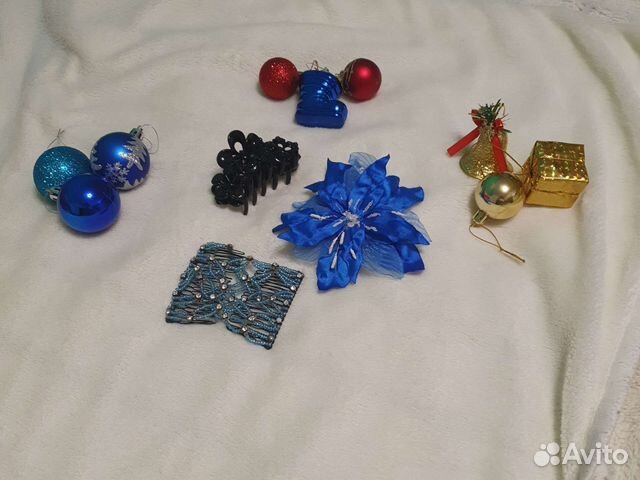 Заколка ручной работы крабик для волос