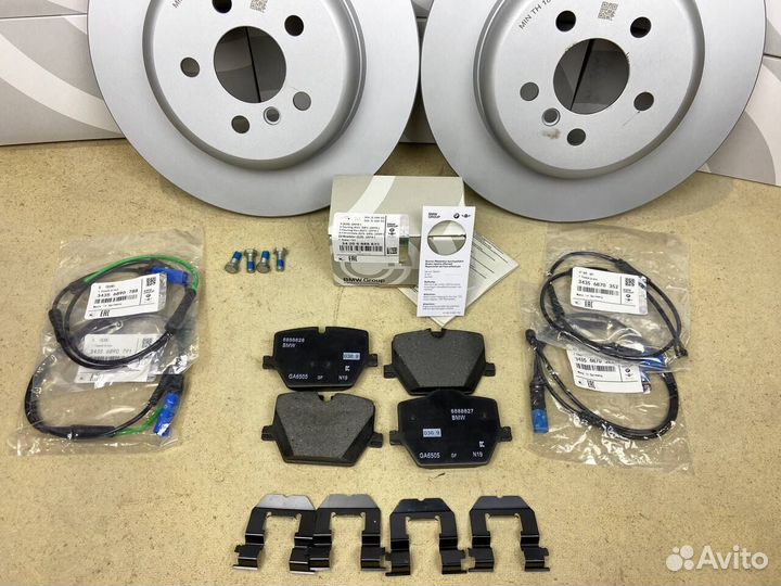 Спортивные колодки задние BMW 3 G20/G21