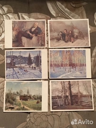 Коллекция почтовых карточек