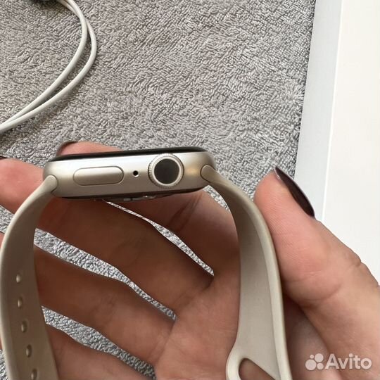 Часы Apple Watch Series 7 41mm Starlight