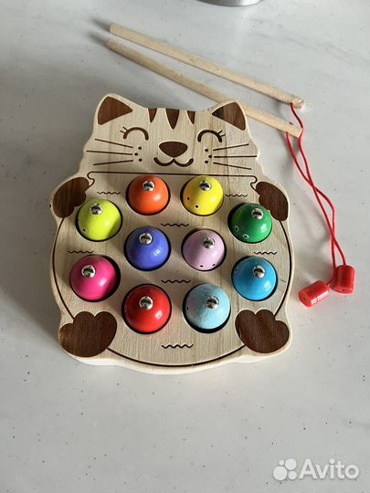 Развивающие деревянные игрушки