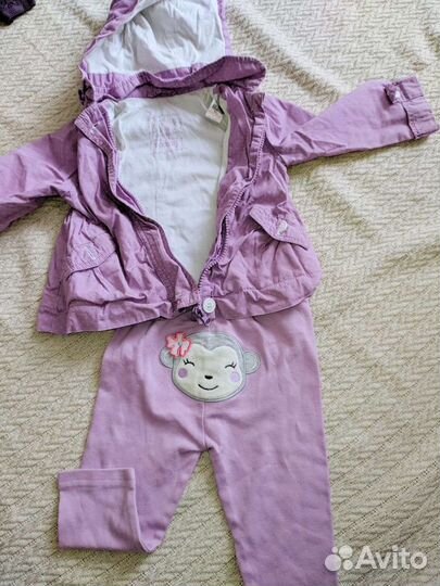 Брендовые вещи для девочки 80-86. Zara, Next, C&A