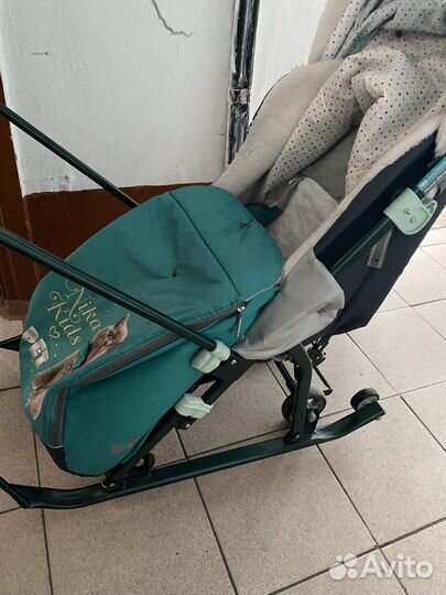 Санки коляска ника