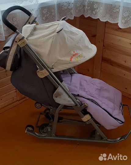 Коляска санки