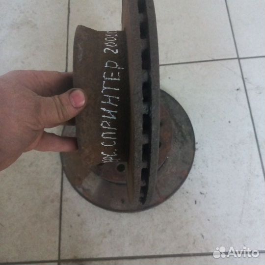 Передние тормозные диски мерседес Спринтер