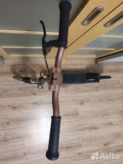 Самокат взрослый с большими колесами 270 мм