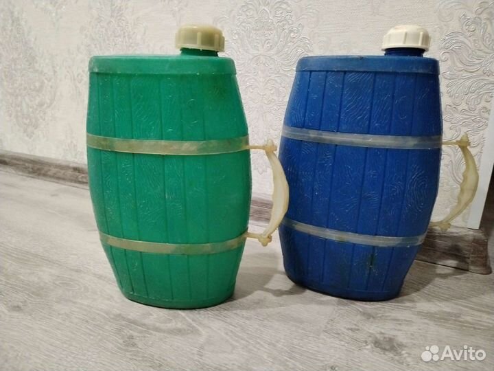 Пластиковая канистра (бочонок) СССР