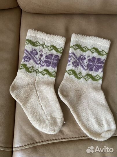 Носки шерстяные