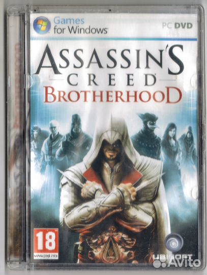 Assassin's Creed: Brotherhood. DVD пк PC диск 2011