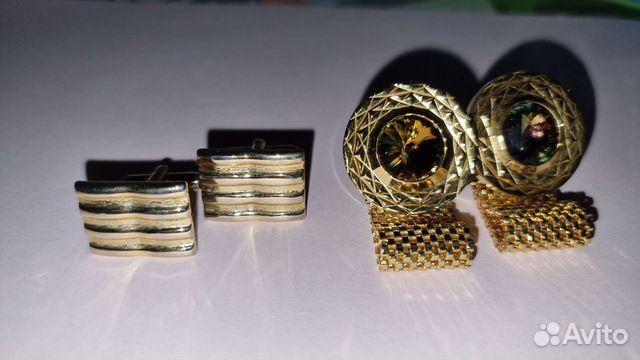 Запонки мужские новые