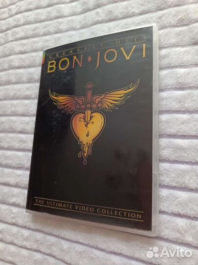 DVD диск рок-группы Bon Jovi