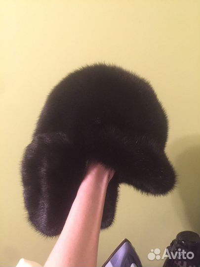 Шапка норковая женская бу
