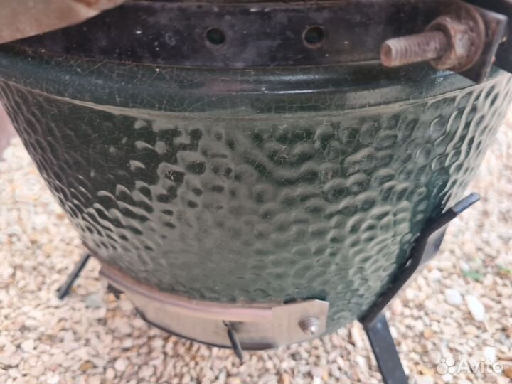 Керамический гриль.BIG green EGG mini